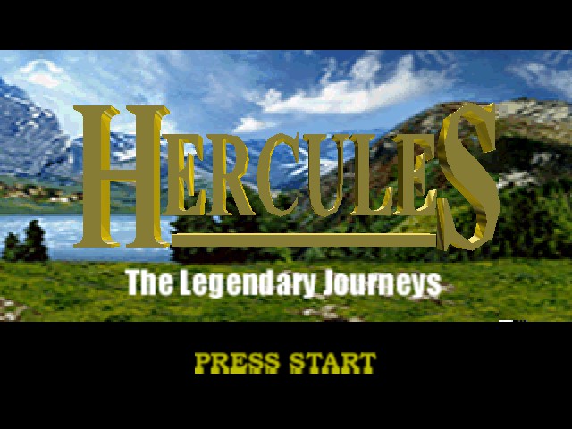 Hercules - The Legendary Journeys (pal version) Title Screen
